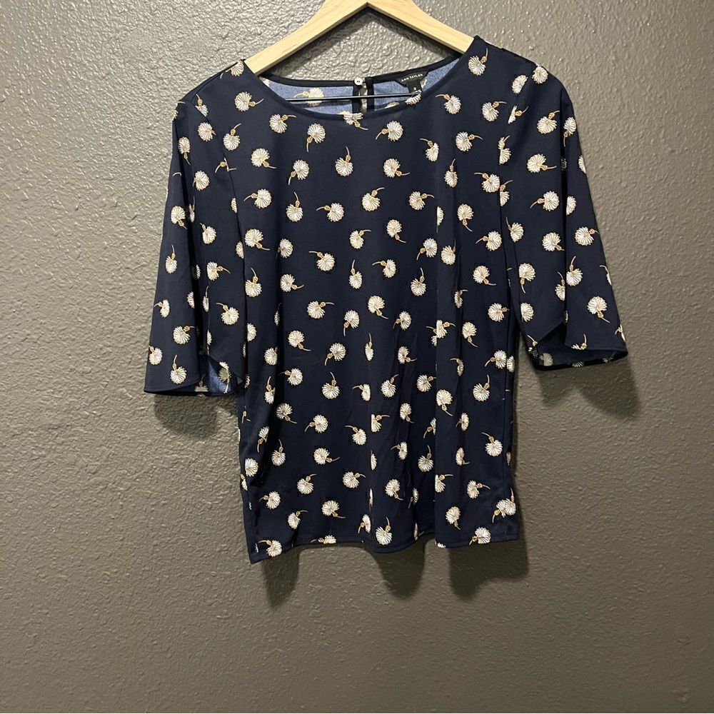 Ann Taylor Printed Blouse